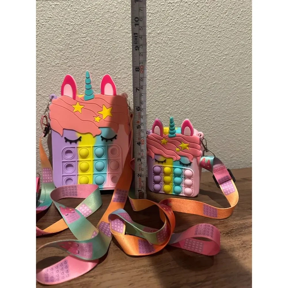 Bundle of Big-Pop Unicorn Purses (Different Sizes)